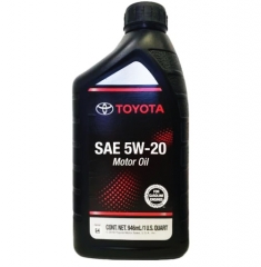 Моторное масло TOYOTA MOTOR OIL 5W-20 (002791QT20)