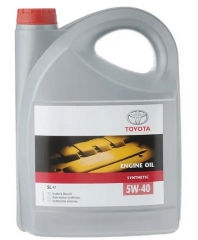 Моторное масло TOYOTA ENGINE OIL SYTHETIC 5W-40 (0888080835, 0888080836)