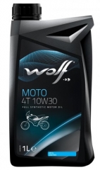 Моторное масло WOLF MOTO 4T 10W-30