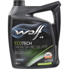 Моторное масло WOLF ECOTECH 0W-16 SP/RC G6 XFE