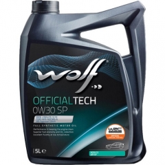 Моторное масло WOLF OFFICIALTECH 0W-30 SP