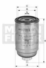 Фильтр топливный MANN-FILTER WK 842/6