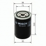 Фильтр масляный BOSCH 0 451 105 067