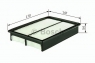 Фильтр воздушный BOSCH F 026 400 054