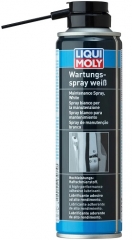Белая Грязеотталкивающая смазка LIQUI MOLY Wartungs-Spray Weiss 3075