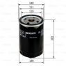 Фильтр масляный BOSCH 0 451 403 208