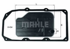 Фильтр АКПП MAHLE/KNECHT HX 124D