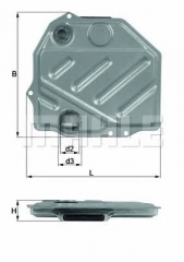 Фильтр АКПП MAHLE/KNECHT HX 48
