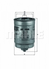 Фильтр топливный MAHLE/KNECHT KC 104