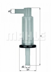 Фильтр топливный MAHLE/KNECHT KL 33