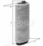 Фильтр воздушный MAHLE/KNECHT LX 818