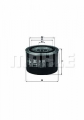Фильтр масляный MAHLE/KNECHT OC 102