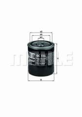 Фильтр масляный MAHLE/KNECHT OC 115