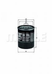 Фильтр масляный MAHLE/KNECHT OC 196