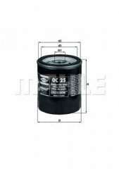 Фильтр масляный MAHLE/KNECHT OC 25