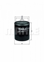 Фильтр масляный MAHLE/KNECHT OC 983