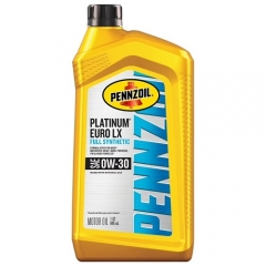 Моторное масло PENNZOIL Platinum Euro LX 0W-30 Full Synthetic