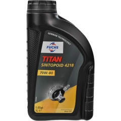 Трансмиссионное масло FUCHS TITAN SINTOPOID 4218 70W-80
