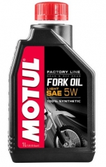 Вилочное масло MOTUL FORK OIL FACTORY LINE LIGHT 5W