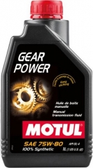 Трансмиссионное масло MOTUL GEAR POWER 75W-80