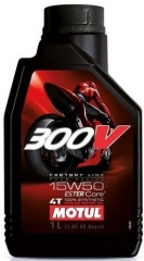 Моторное масло MOTUL 300V FACTORY LINE ROAD RACING 15W-50 