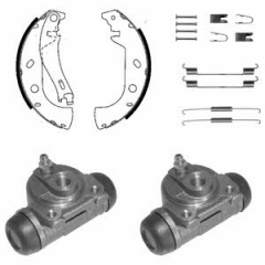 Колодки тормозные барабанные, комплект DELPHI KP1116