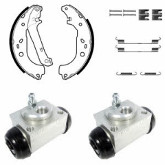 Колодки тормозные барабанные, комплект DELPHI KP1123