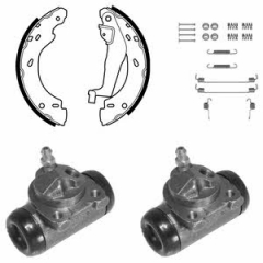 Колодки тормозные барабанные, комплект DELPHI KP1127