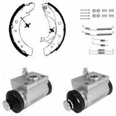 Колодки тормозные барабанные, комплект DELPHI KP1130