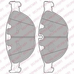 Колодки тормозные дисковые DELPHI LP2041
