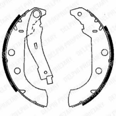 Колодки тормозные барабанные DELPHI LS1833