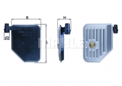 Фильтр АКПП MAHLE/KNECHT HX 156