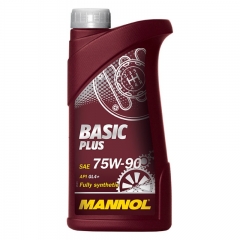 Трансмиссионное масло MANNOL BASIC PLUS 75W-90 GL-4+