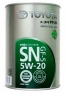 Моторное масло TOYOTA MOTOR OIL SN GF-5 5W-20 (0888010605, 0888010606)