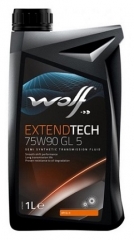 Трансмиссионное масло WOLF EXTENDTECH 75W-90 GL 5