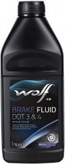 Тормозная жидкость WOLF BRAKE FLUID DOT 3&4